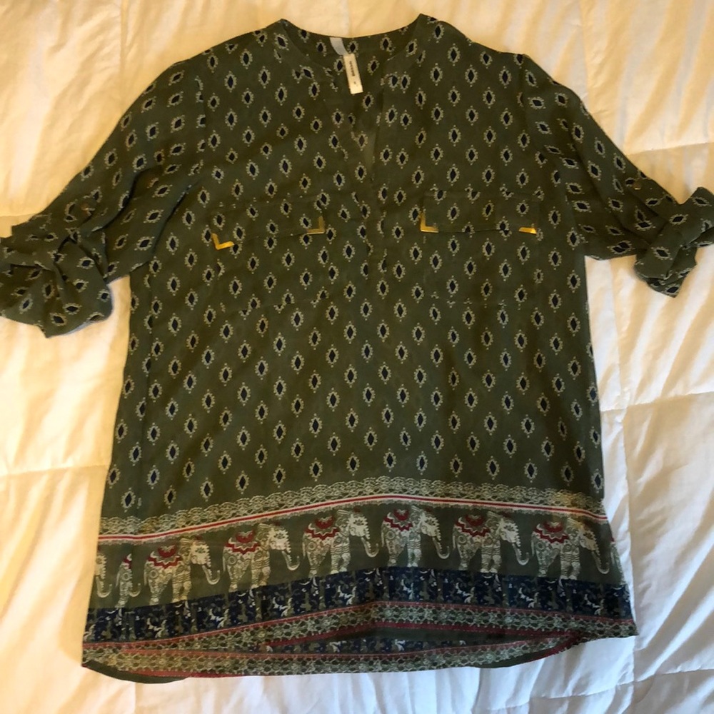 Sheer shirt